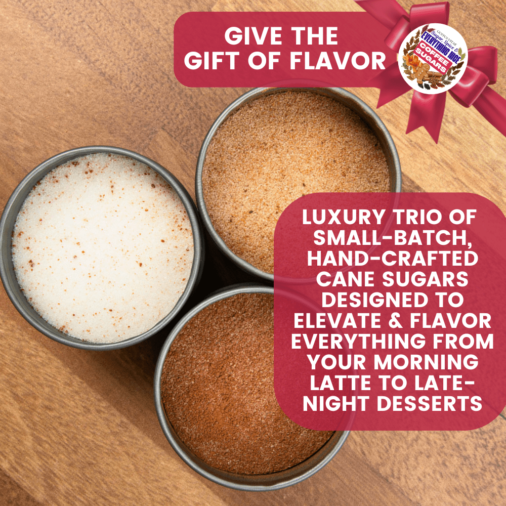 Coffee Sugars: Sugar, Spice & Everything Nice | Gift Pack Set of 3 - Image 3