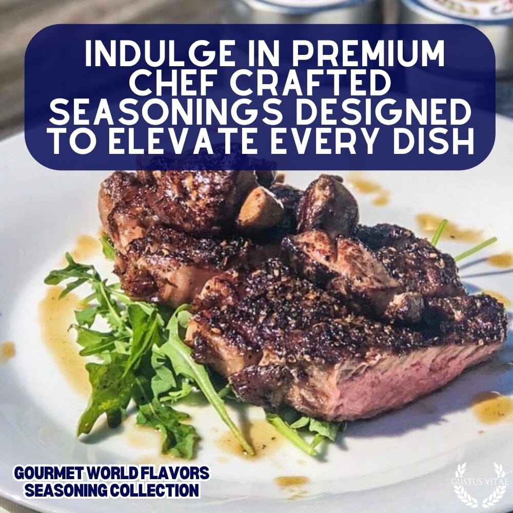 Cuisines of the World Gourmet Seasonings Collection - 6 Tins - Image 4