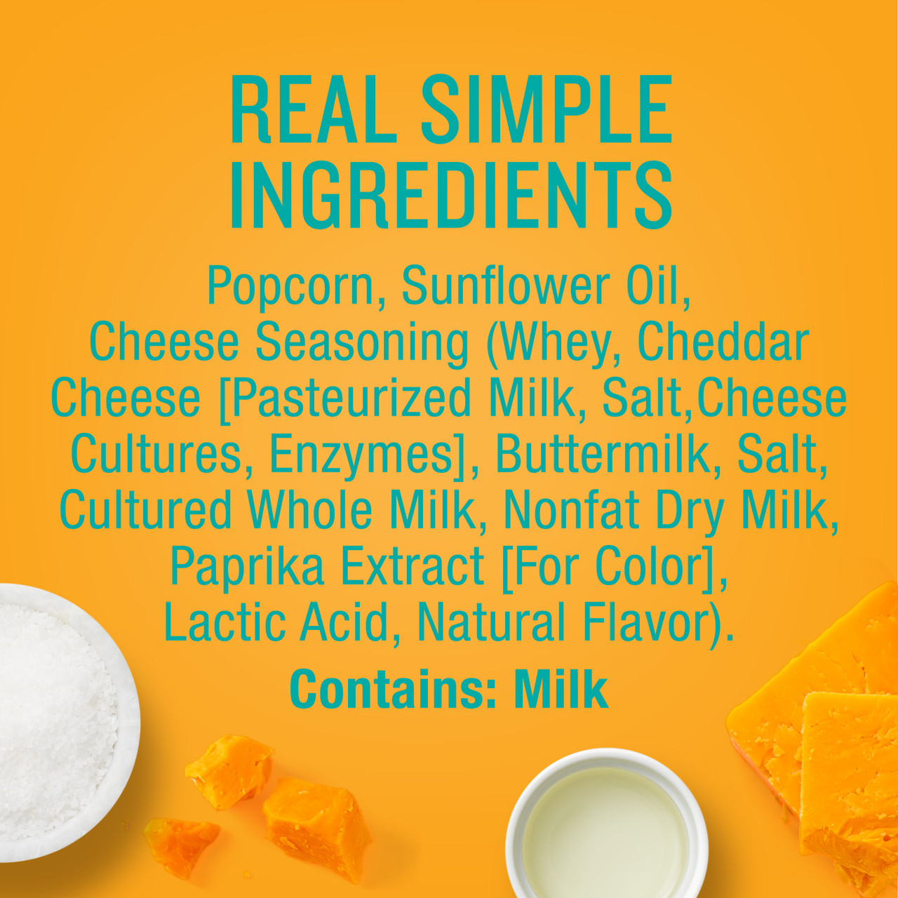 Angie's Boom Chicka Pop Cheddar Cheese Popcorn 4.5 oz (Pack of 12) - Image 6