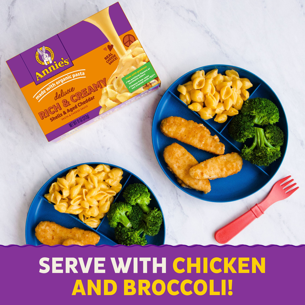 Annie's Deluxe Shells & Aged Wisconsin Cheddar (12x11 Oz) - Image 6