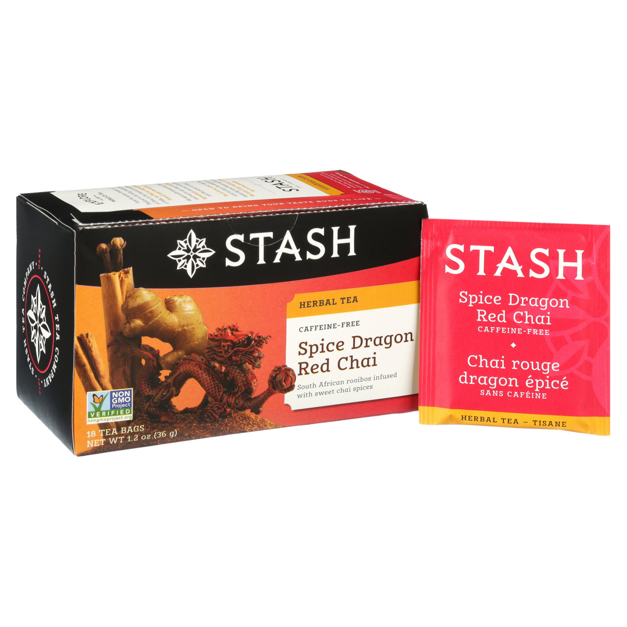 Stash Tea Spc Drgn Red Chai (6x18BAG ) - Image 8