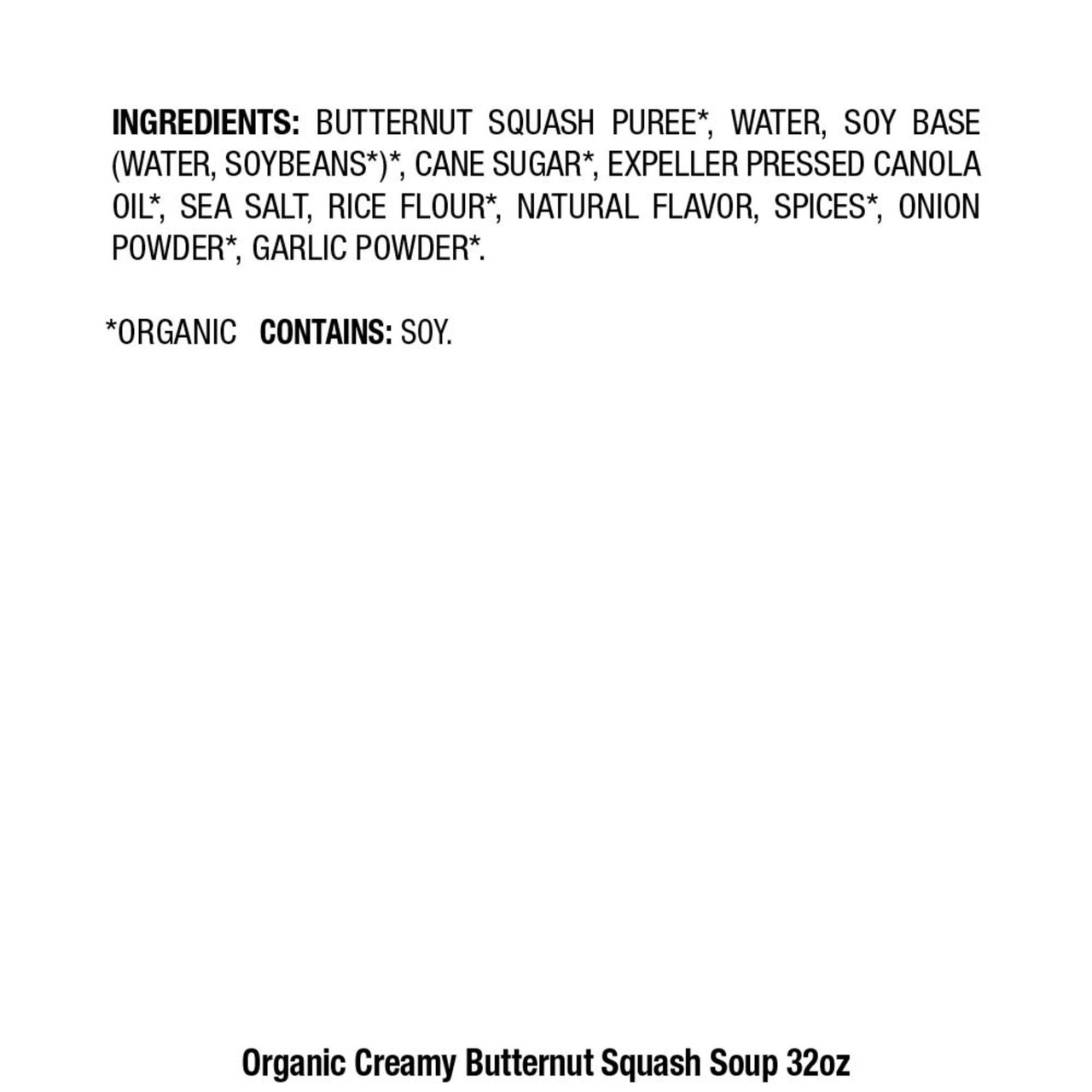 Pacific Natural Creamy Butternut Squash Soup (12x32 Oz) - Image 7