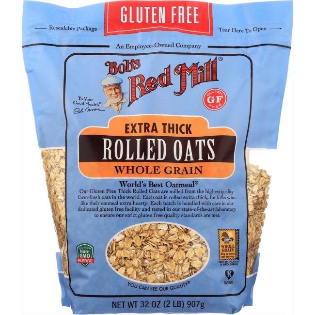BOBS THICK ROLLED OAT GF ( 4 X 32 OZ )