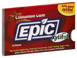 Epic Dental Xylitol Gum Cinn (12x12 CT)