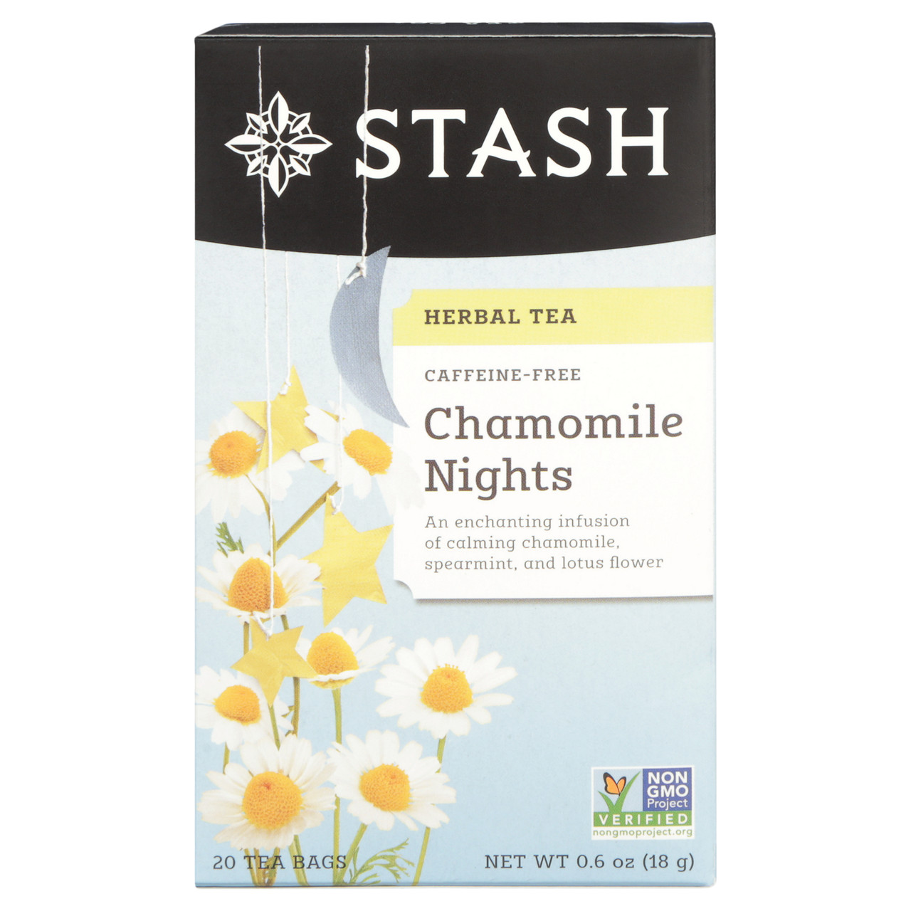 Stash Tea Herbal Chamomile Night Tea (6x20 CT) - Image 3