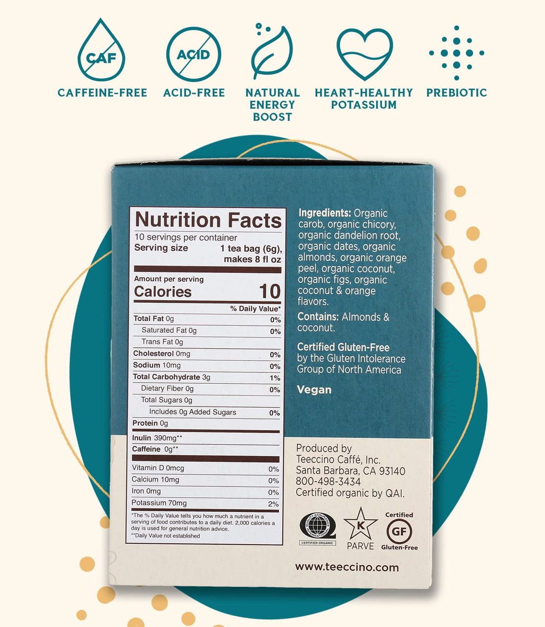 OG2 TEEC DAND COCONUT ( 6 X 10 BAG ) - Image 5