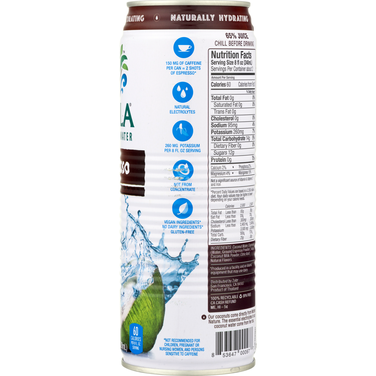 Zola Espresso (12x17.5 OZ) - Image 7