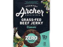 Country Archer Zero Sugar Grass-Fed Classic Beef Jerky 2 oz (Pack of 12)