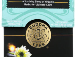 Buddha Teas Calm Buddha Blend 18 Tea Bags (Pack of 6 Boxes)
