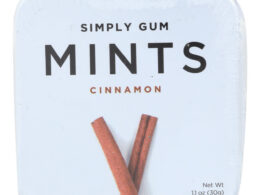 SIMPLY GUM CINNAMN MINTS ( 6 X 30 CT   )