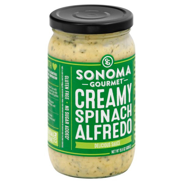 SGMT SPINACH ALFREDO SCE ( 6 X 15.5 OZ )