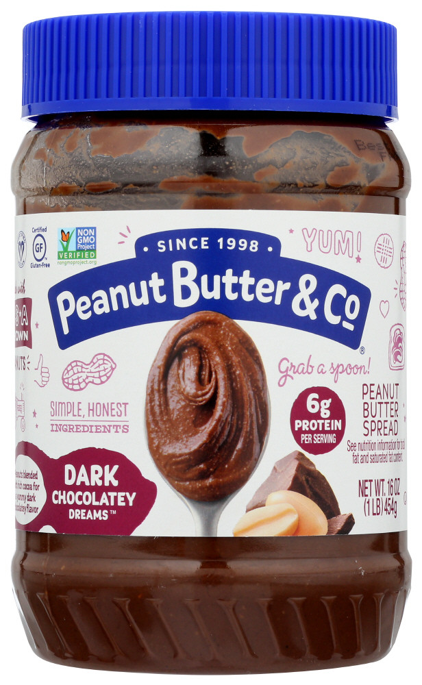 Peanut Butter & Co. Dark Chocolate Dreams (6x16Oz)