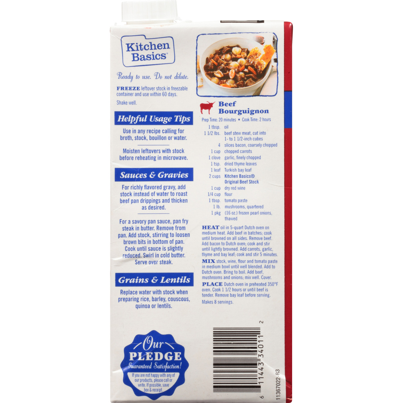 Kitchen Basics Beef Stock (12x32OZ ) - Image 9