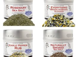 Essential Summer Spices & Sea Salts Pantry Upgrade | Set of 4