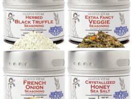 Extra Fancy Gourmet Seasonings & Salts Collection | Set of 4