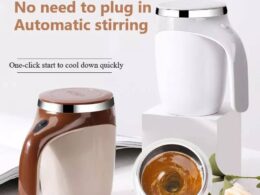 Self Stirring Coffee Cup - Rechargeable, Convenient, and Eco-Friendly