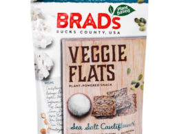 Brad's Organic Cauliflower Veggie FLats 3 oz (Pack of 12)