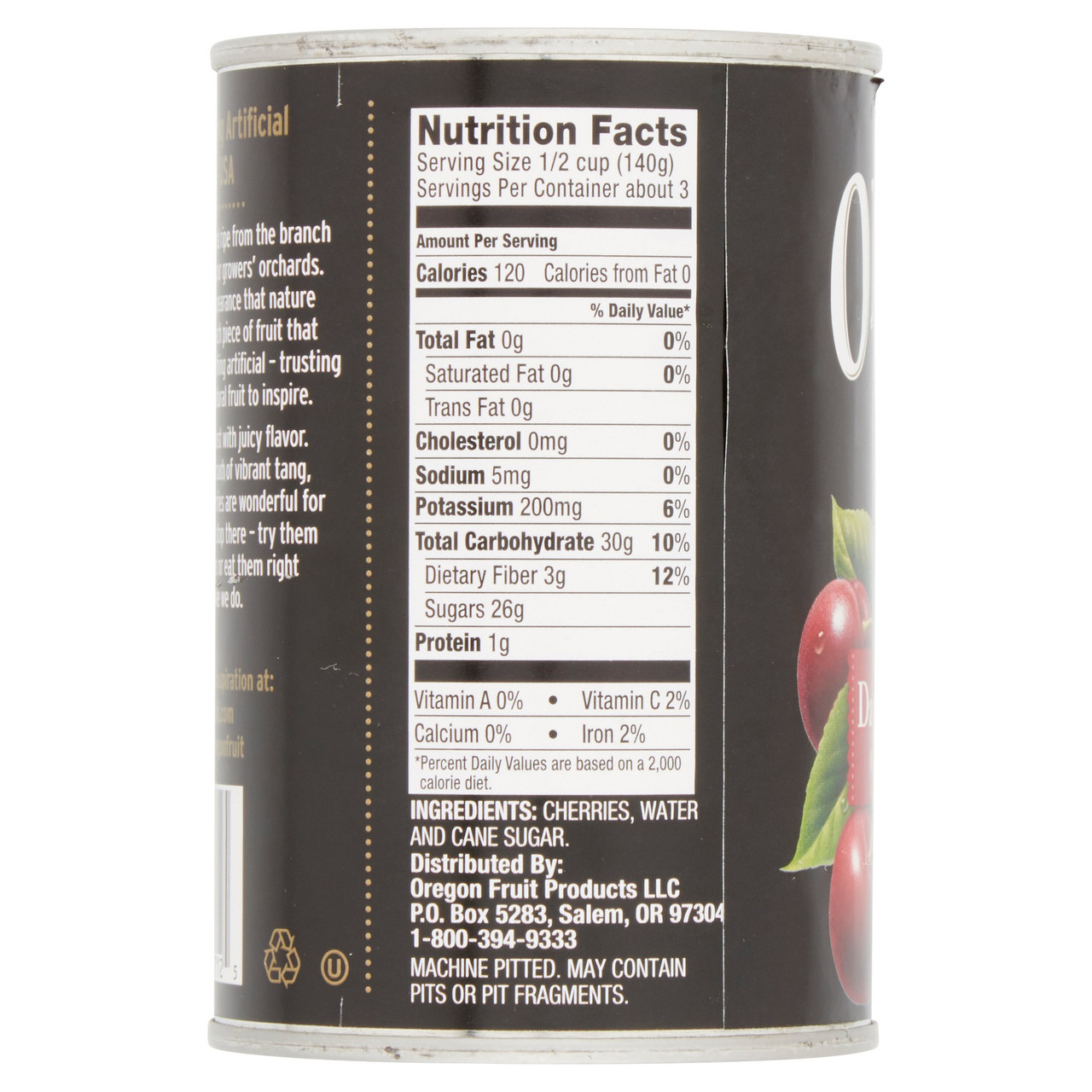 Oregon Fruit Products Bing Cherries (8x15OZ ) - Image 3