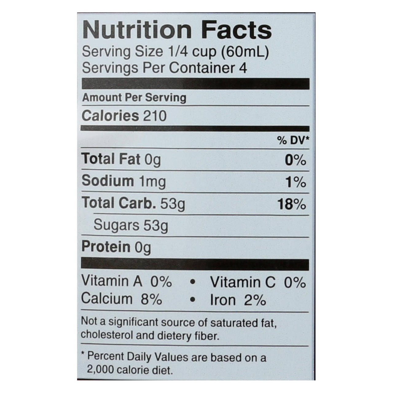 OG2 SMF VRY DRK MPL SYRP ( 12 X 8 OZ ) - Image 2