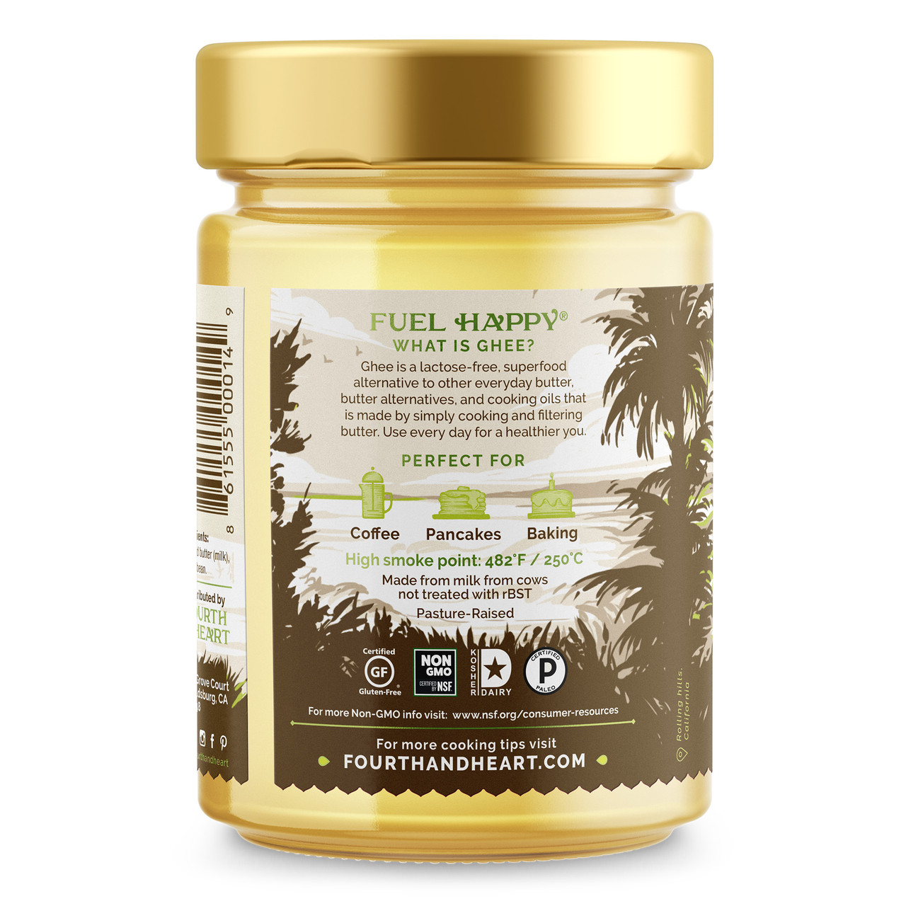 4THHRT GHEE VANILLA BEAN ( 6 X 9 OZ ) - Image 3