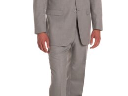 Ford Light Grey Regular Fit 2 Piece Suit