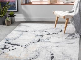 Fremantle Gray Marble Rug
