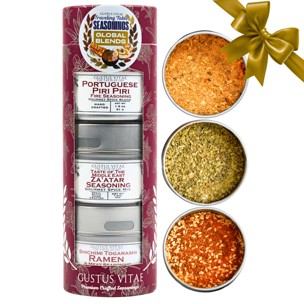 Global Blends: The Traveling Table Seasonings | Gift Pack Set of 3