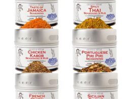 Global Chicken Air Fryer Seasoning Set - Artisanal Spice Blends Six Pack