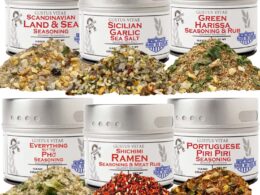 Global Foodie Favorites | World-Spanning 6 Pack Collection | Authentic Gourmet Seasonings and Spice Blends