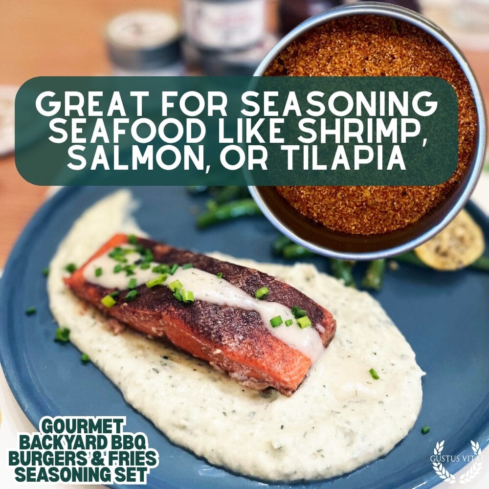 Gourmet Backyard BBQ Burgers & Fries Seasoning Set - Six Pack - Image 5