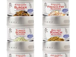 Gourmet Backyard BBQ Burgers & Fries Seasoning Set - Six Pack