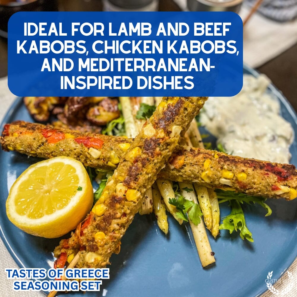 Greek Seasoning Gift Set - Tastes of Greece - Artisanal Spice Blends Six Pack - Image 4