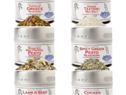 Greek Seasoning Gift Set - Tastes of Greece - Artisanal Spice Blends Six Pack
