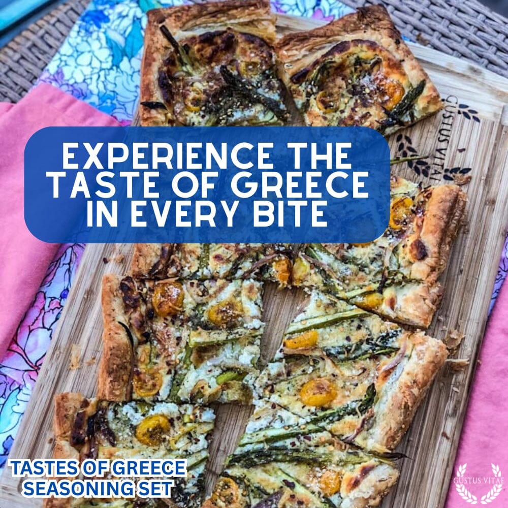 Greek Seasoning Gift Set - Tastes of Greece - Artisanal Spice Blends Six Pack - Image 2