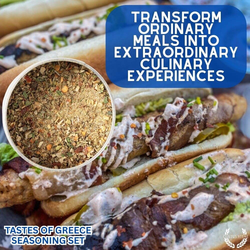 Greek Seasoning Gift Set - Tastes of Greece - Artisanal Spice Blends Six Pack - Image 5