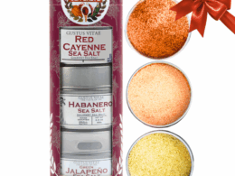 Hot & Spicy Sea Salts: Smoke, Heat, Fire & Flame | Gift Pack Set of 3