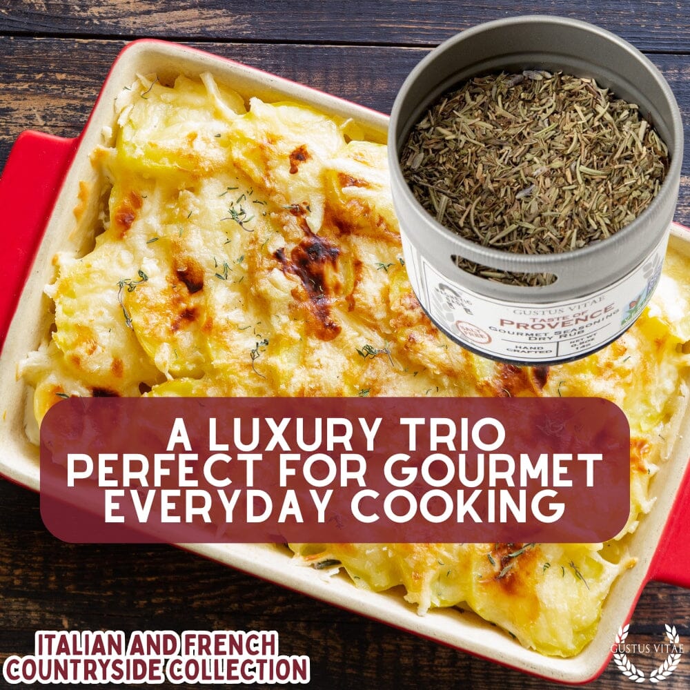 Italian and French Countryside Spice Blend Collection - 3 Tins - Image 2