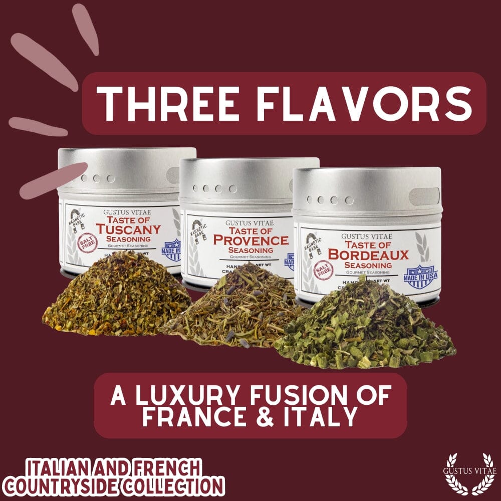 Italian and French Countryside Spice Blend Collection - 3 Tins - Image 5