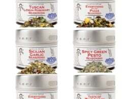 Italian Seasoning Gift Set - Tastes of Italy - Artisanal Spice Blends Six Pack