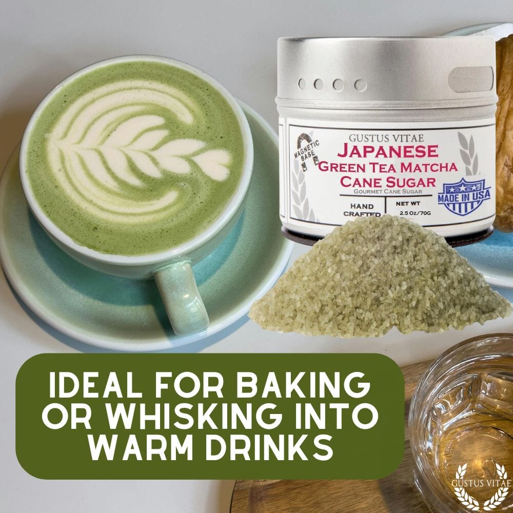 Japanese Green Tea Matcha Cane Sugar - Image 4