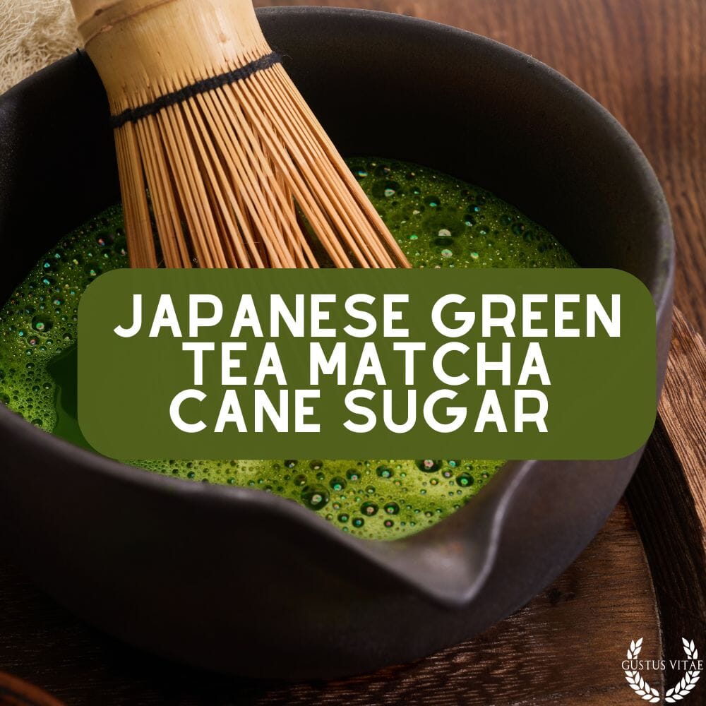 Japanese Green Tea Matcha Cane Sugar - Image 2