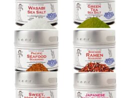 Japanese Seasoning Gift Set - Tastes of Japan - Artisanal Spice Blends Six Pack