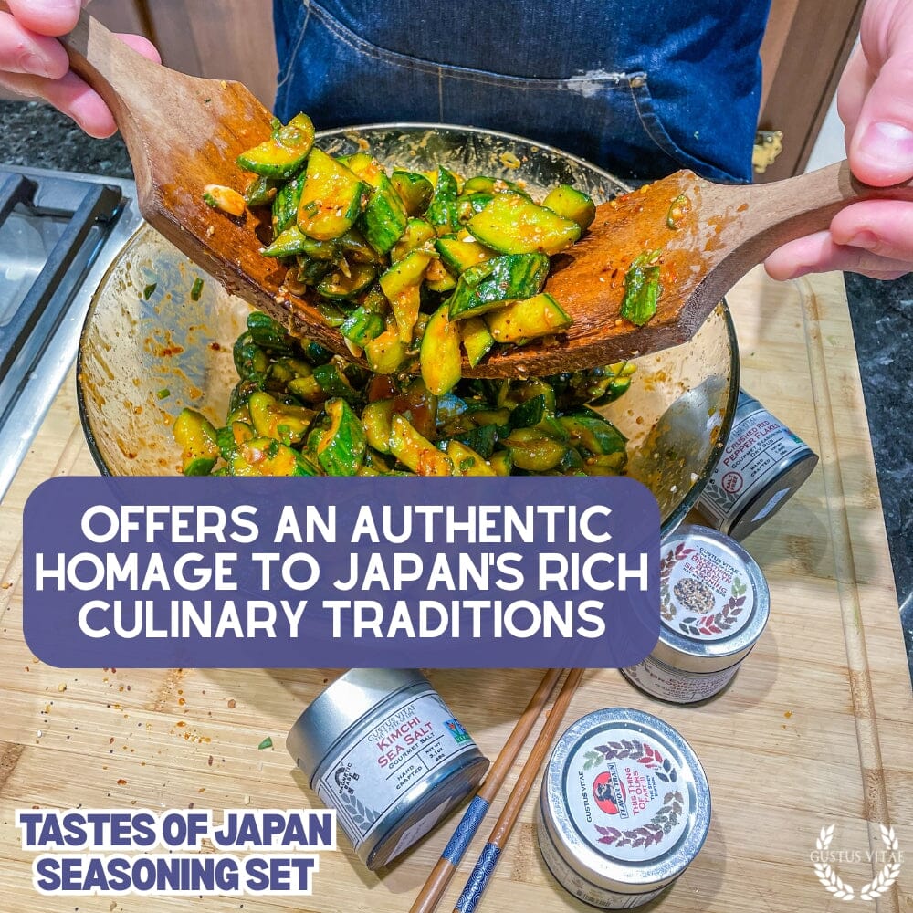 Japanese Seasoning Gift Set - Tastes of Japan - Artisanal Spice Blends Six Pack - Image 5
