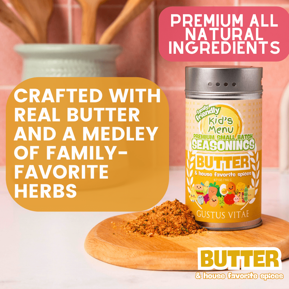 Kid’s Menu: Butter: And House Favorite Spices - Image 2