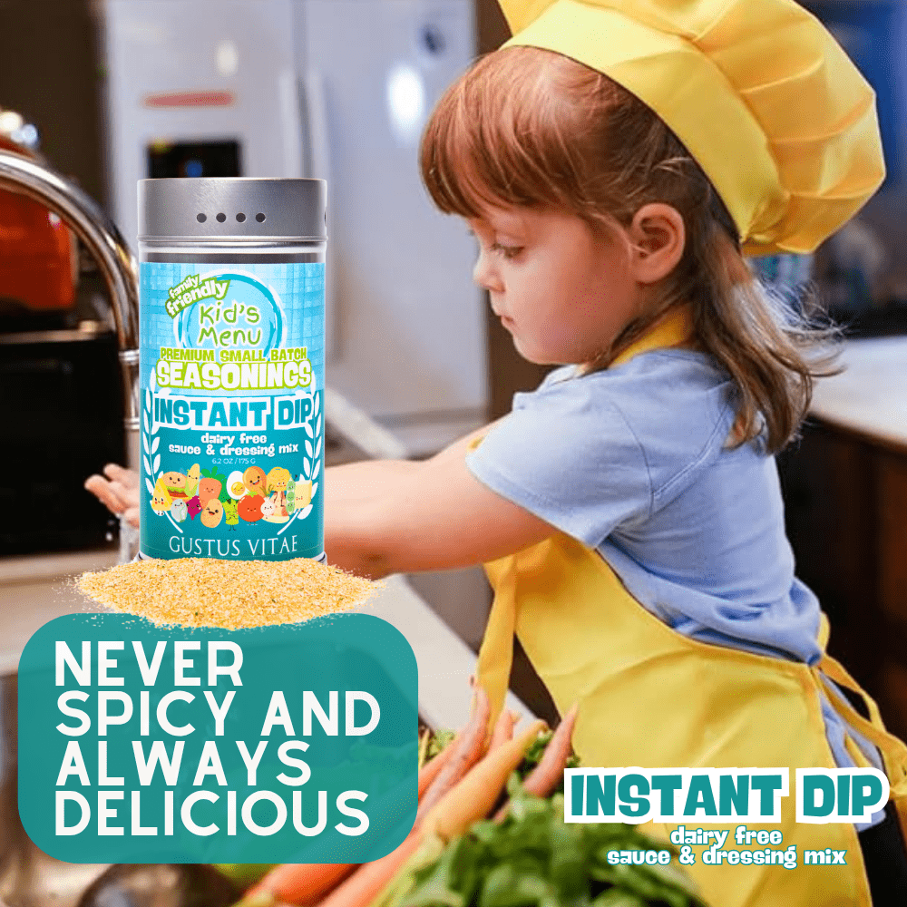 Kid’s Menu: Instant Dip: Dairy-Free Sauce & Dressing Mix - Image 4