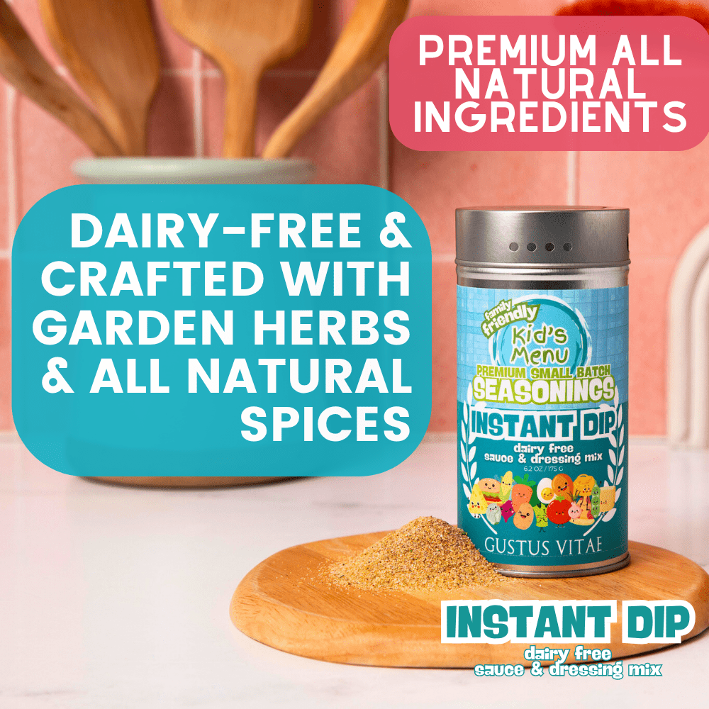 Kid’s Menu: Instant Dip: Dairy-Free Sauce & Dressing Mix - Image 2