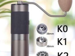 StepUP Coffee Manual Coffee Grinder Portable Mill – 38 mm & 48 mm Stainless Steel Burrs