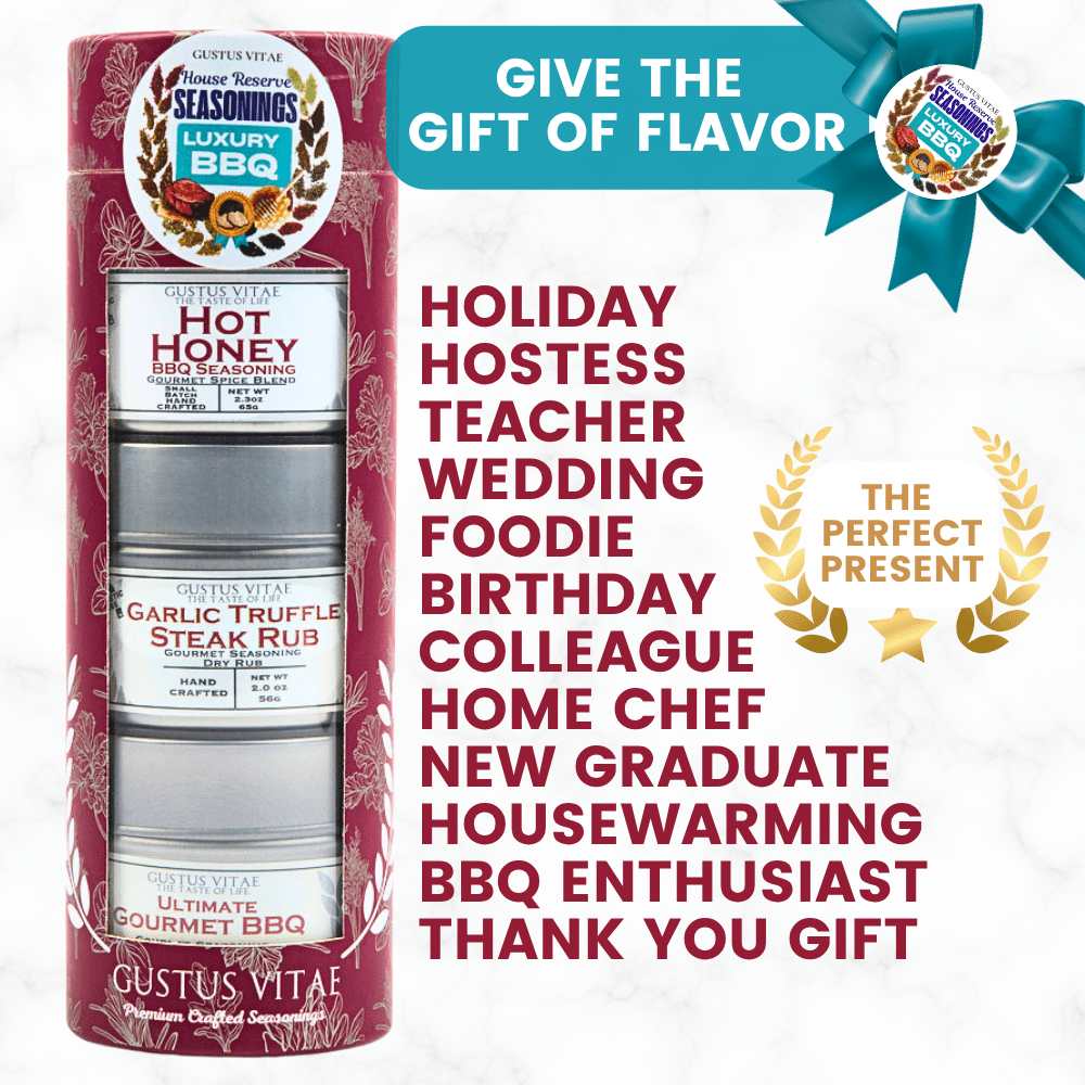 Luxury BBQ House Reserve Seasonings | Gift Pack Set of 3 - Image 5