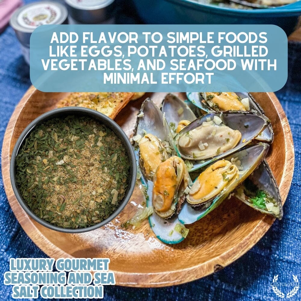 Luxury Gourmet Seasoning and Sea Salt Collection - 6 Tins - Image 4