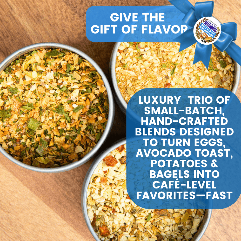 Made for Breakfast: The Morning Table Seasonings | Gift Pack Set of 3 - Image 3